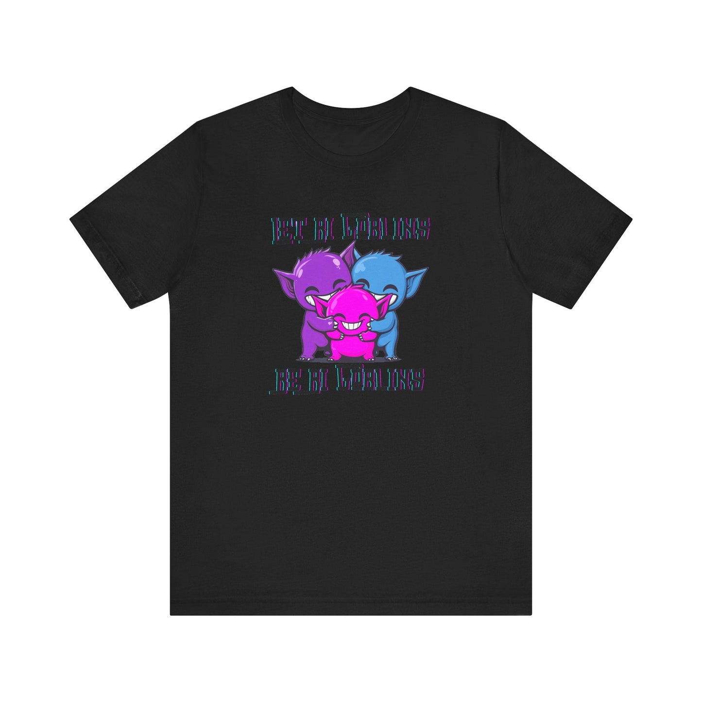 Goblin Trio Unisex Tee - Bisexual love Printify