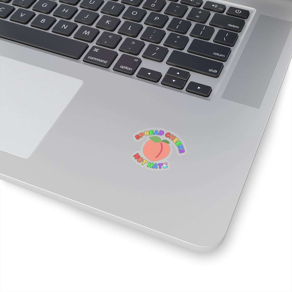 funny lgbtq sticker spread cheeks not hate
