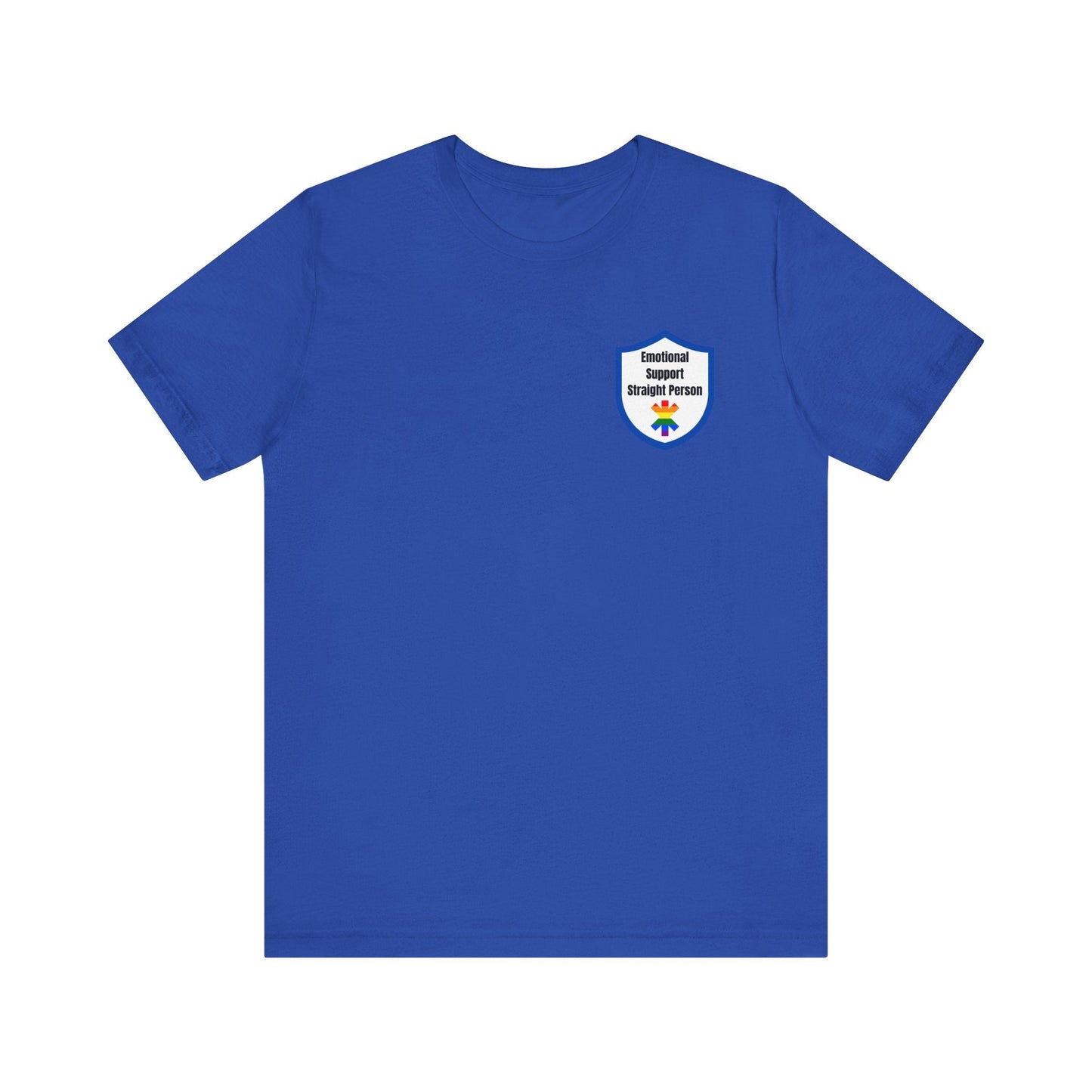 Emotional Support Straight Person Tee Printify