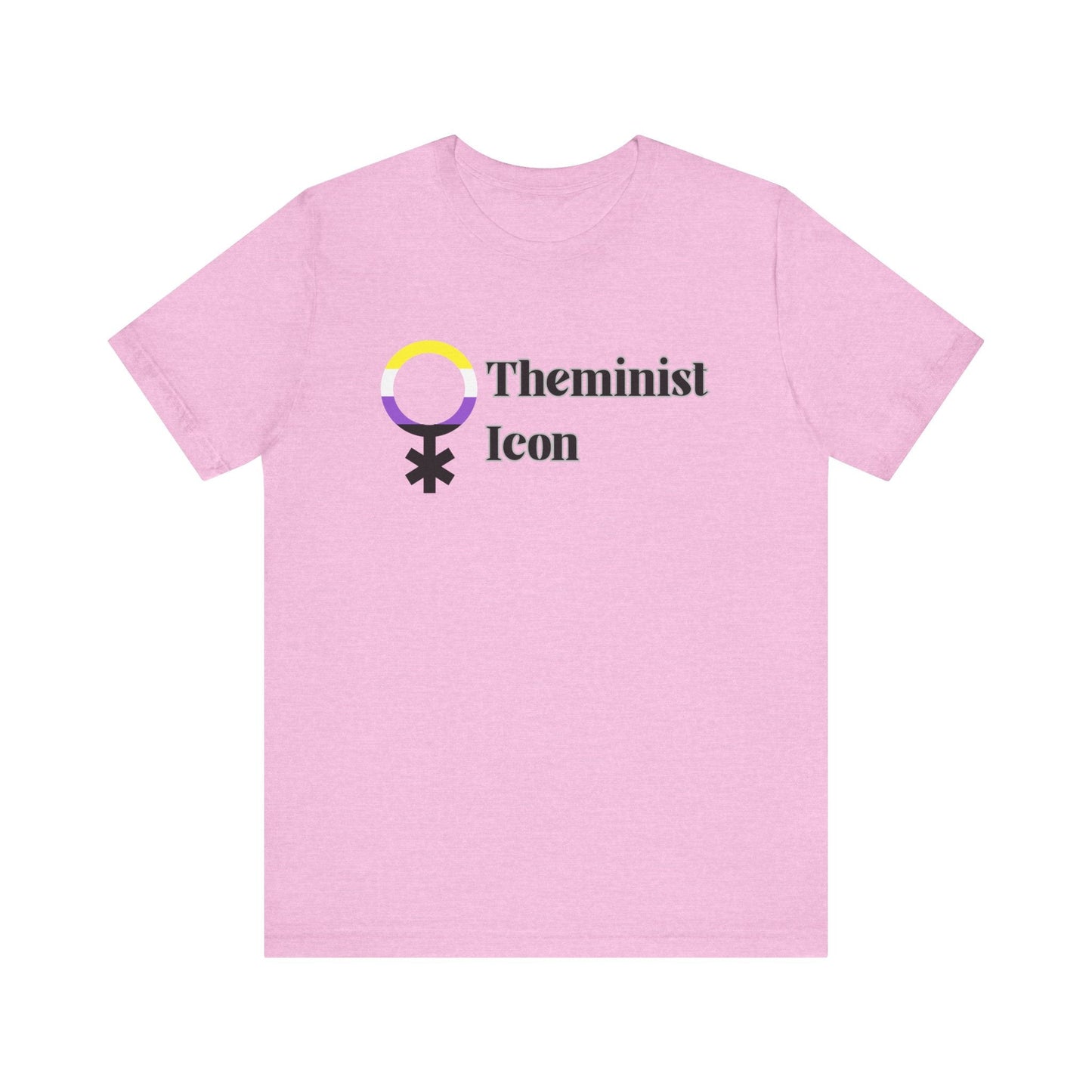 Theminist Icon Nonbinary Pride Tee Printify