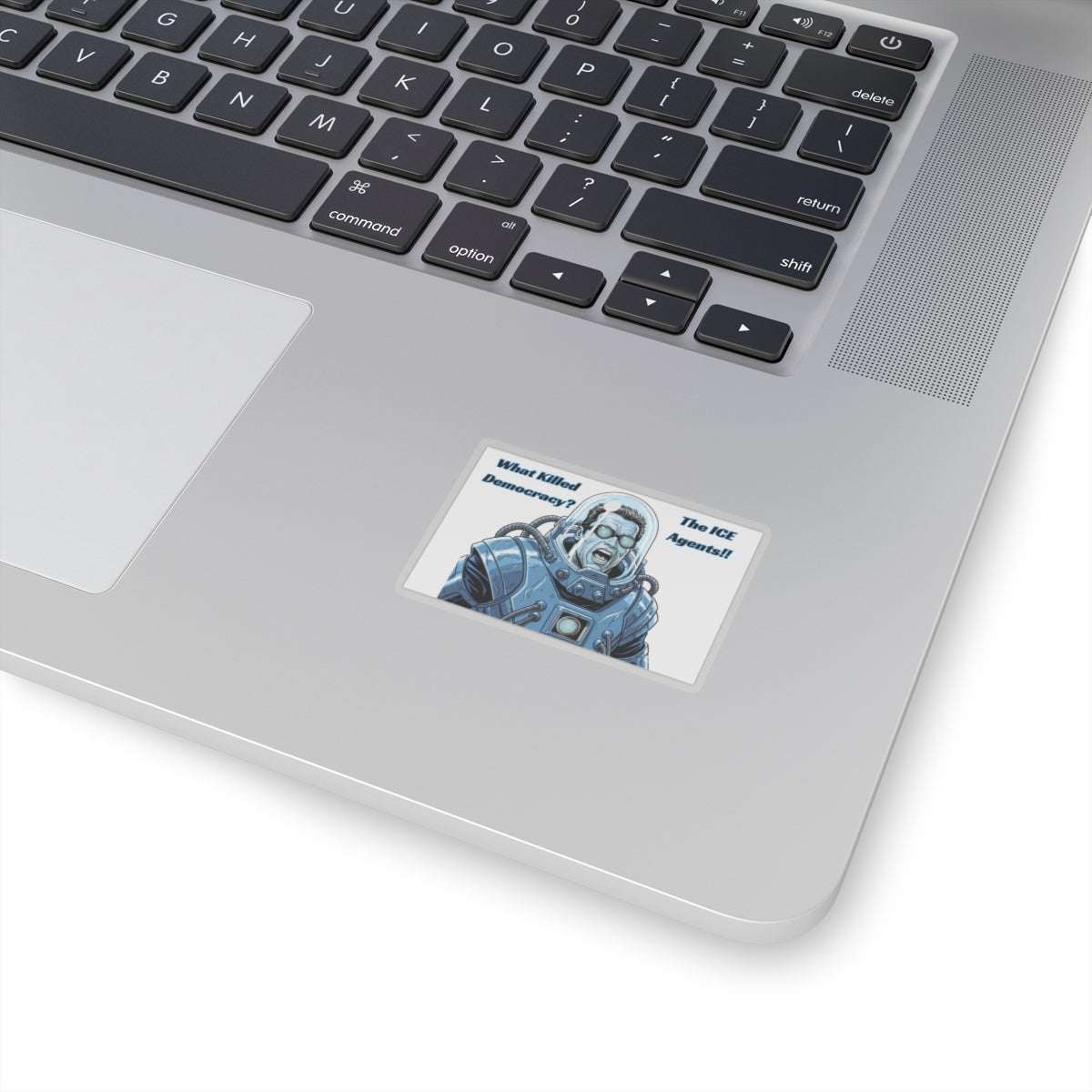 Mr. Freeze Parody Sticker Printify