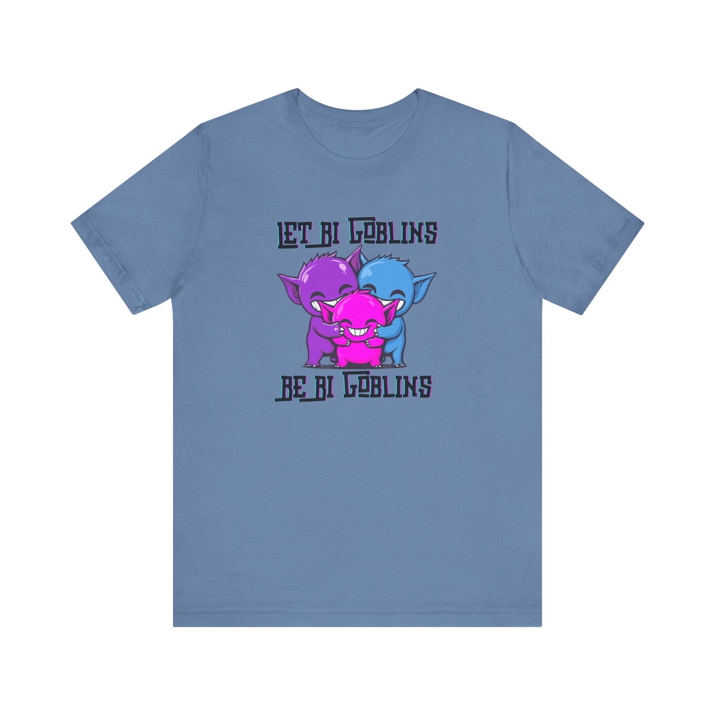 Goblin Trio Unisex Tee - Bisexual love Printify