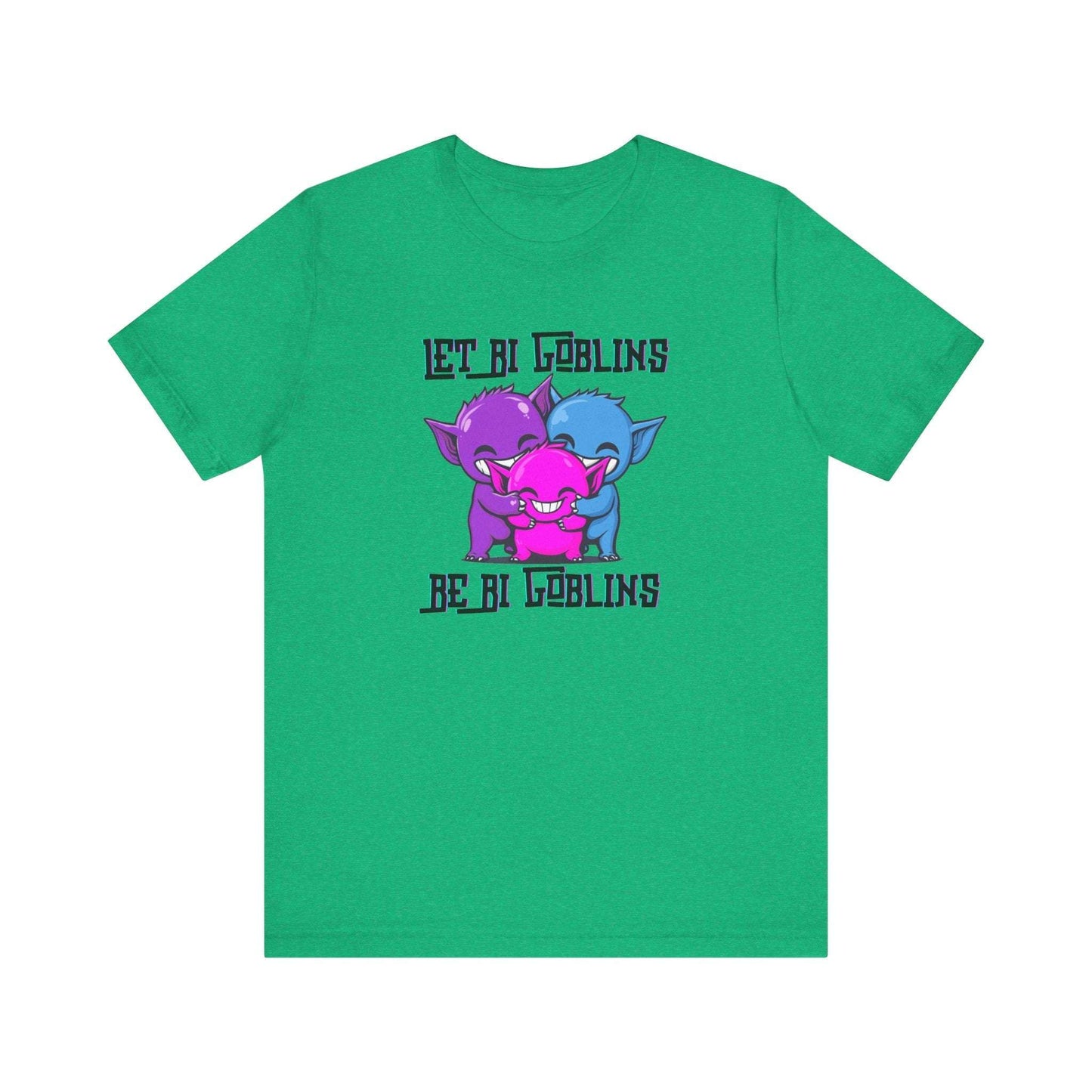 Goblin Trio Unisex Tee - Bisexual love Printify