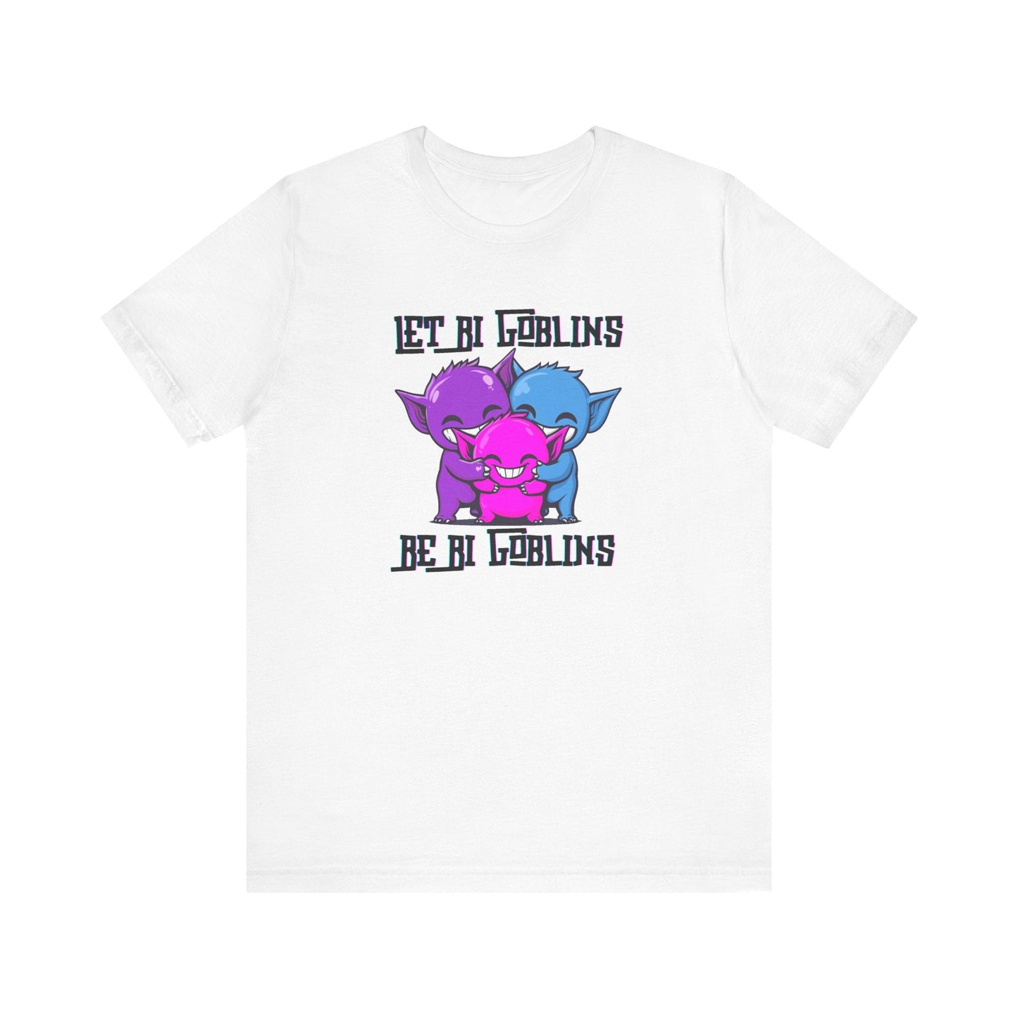 Goblin Trio Unisex Tee - Bisexual love Printify