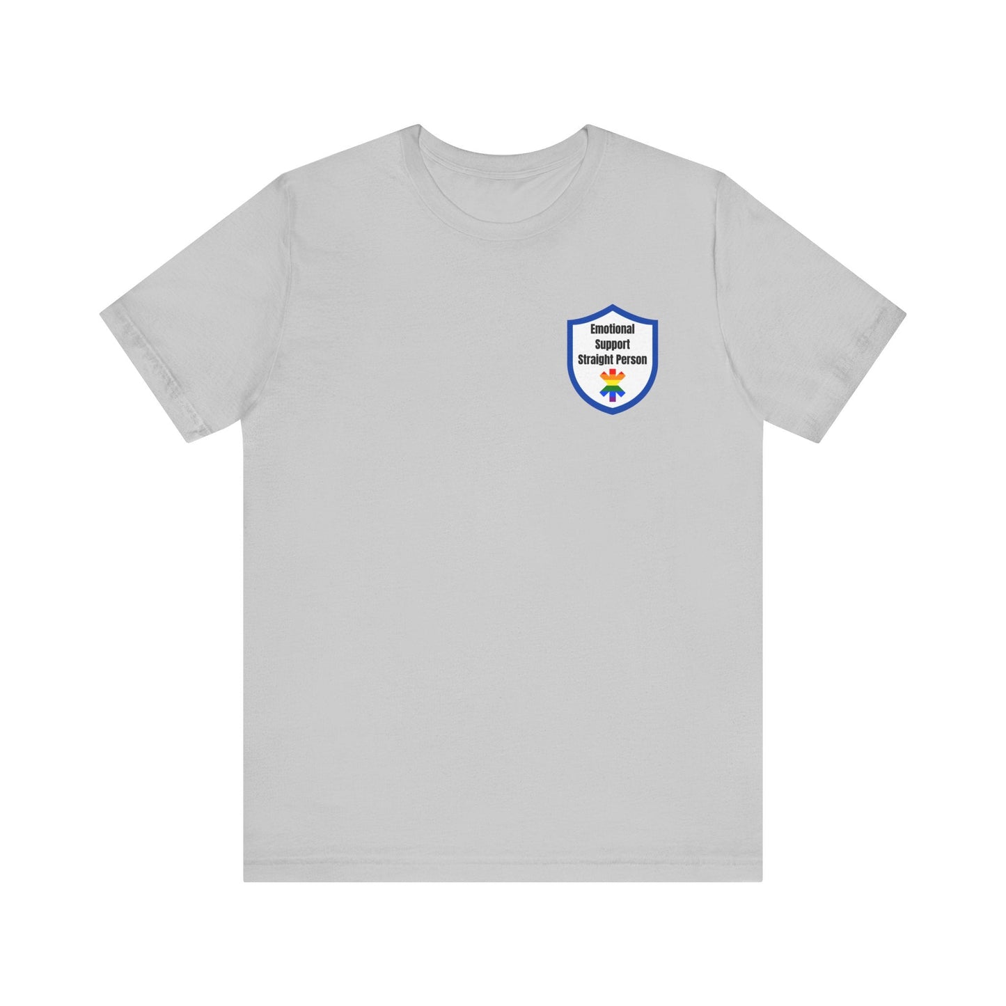 Emotional Support Straight Person Tee Printify