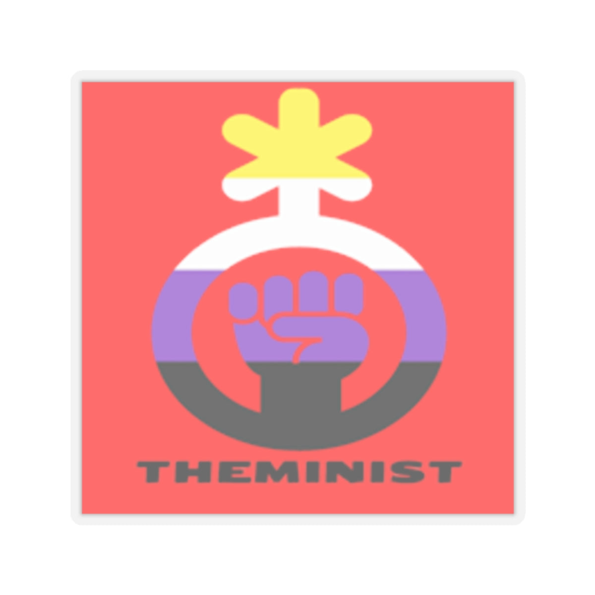 Nonbinary Icon Sticker