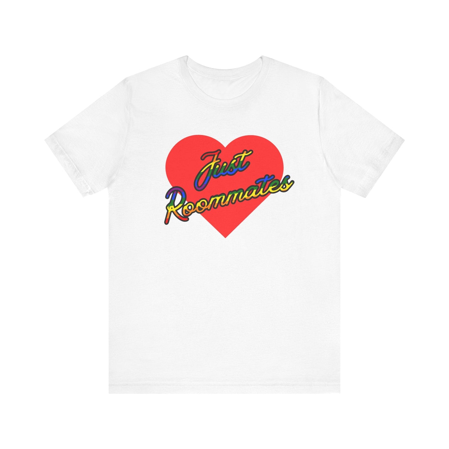 Just Roommates Short Sleeve Tee Printify