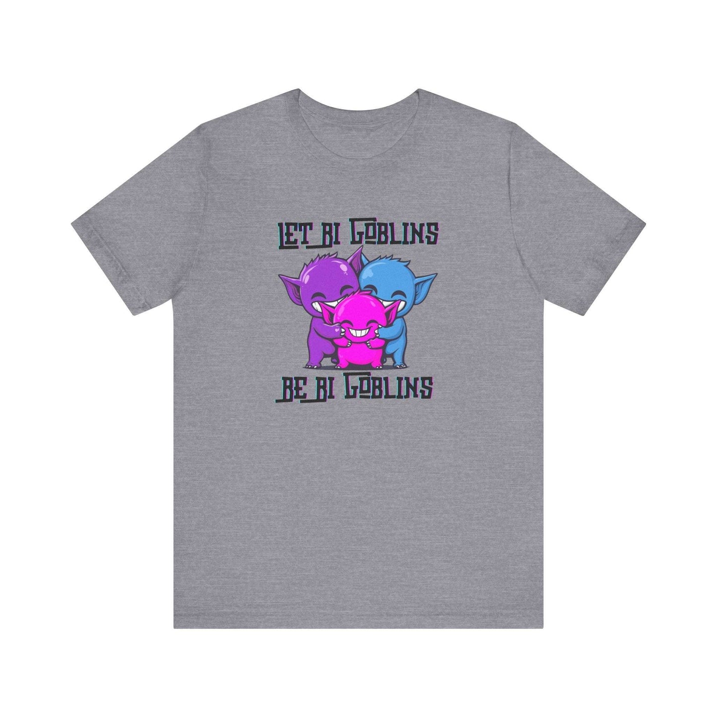 Goblin Trio Unisex Tee - Bisexual love Printify