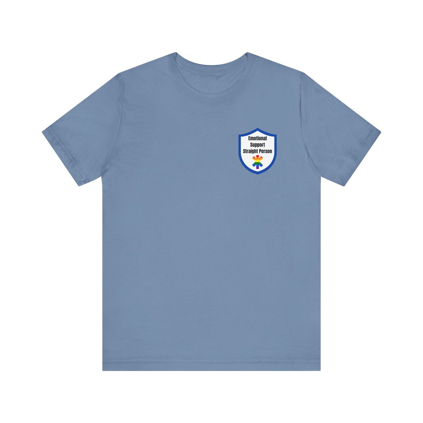 Emotional Support Straight Person Tee Printify