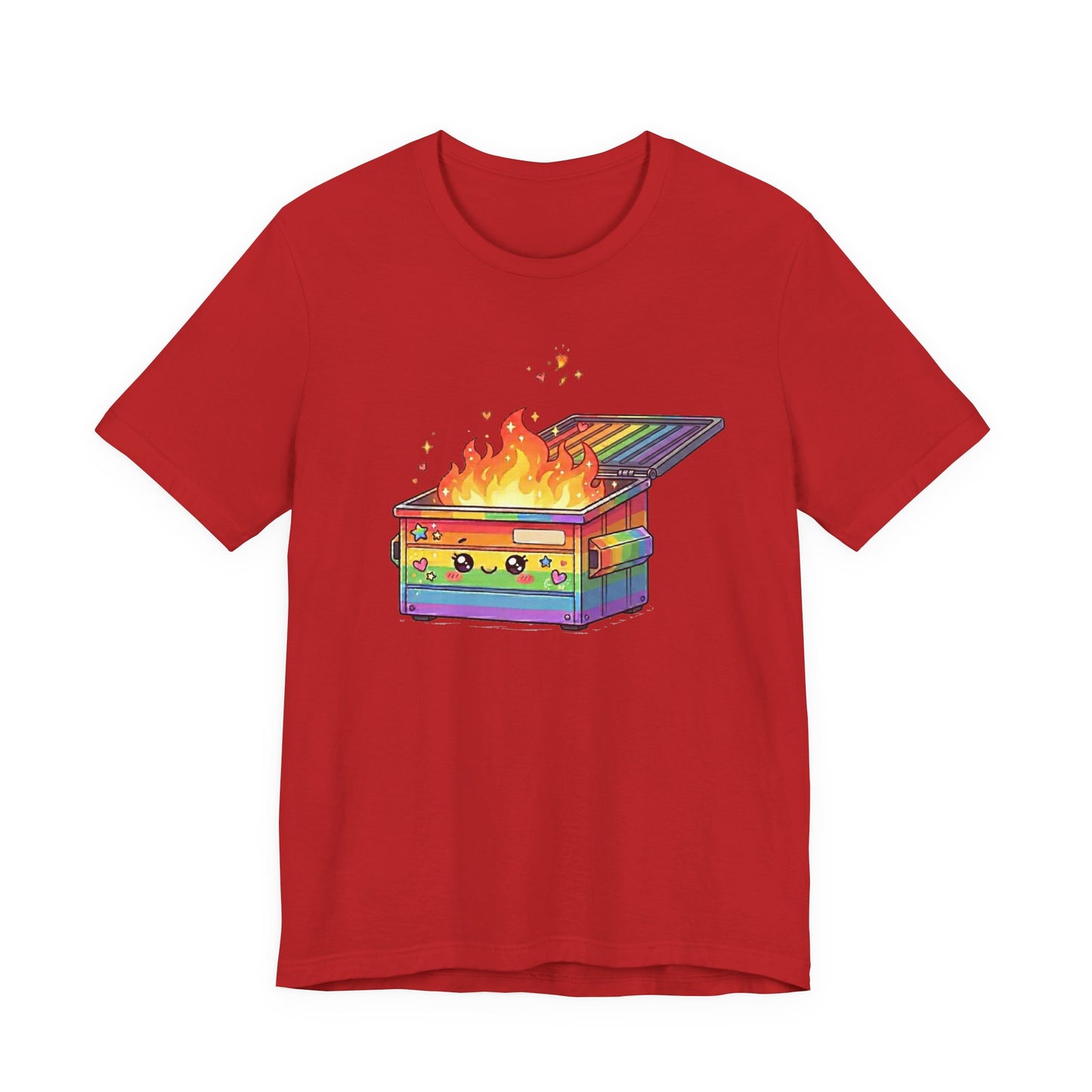 Rainbow Dumpster Fire Tee
