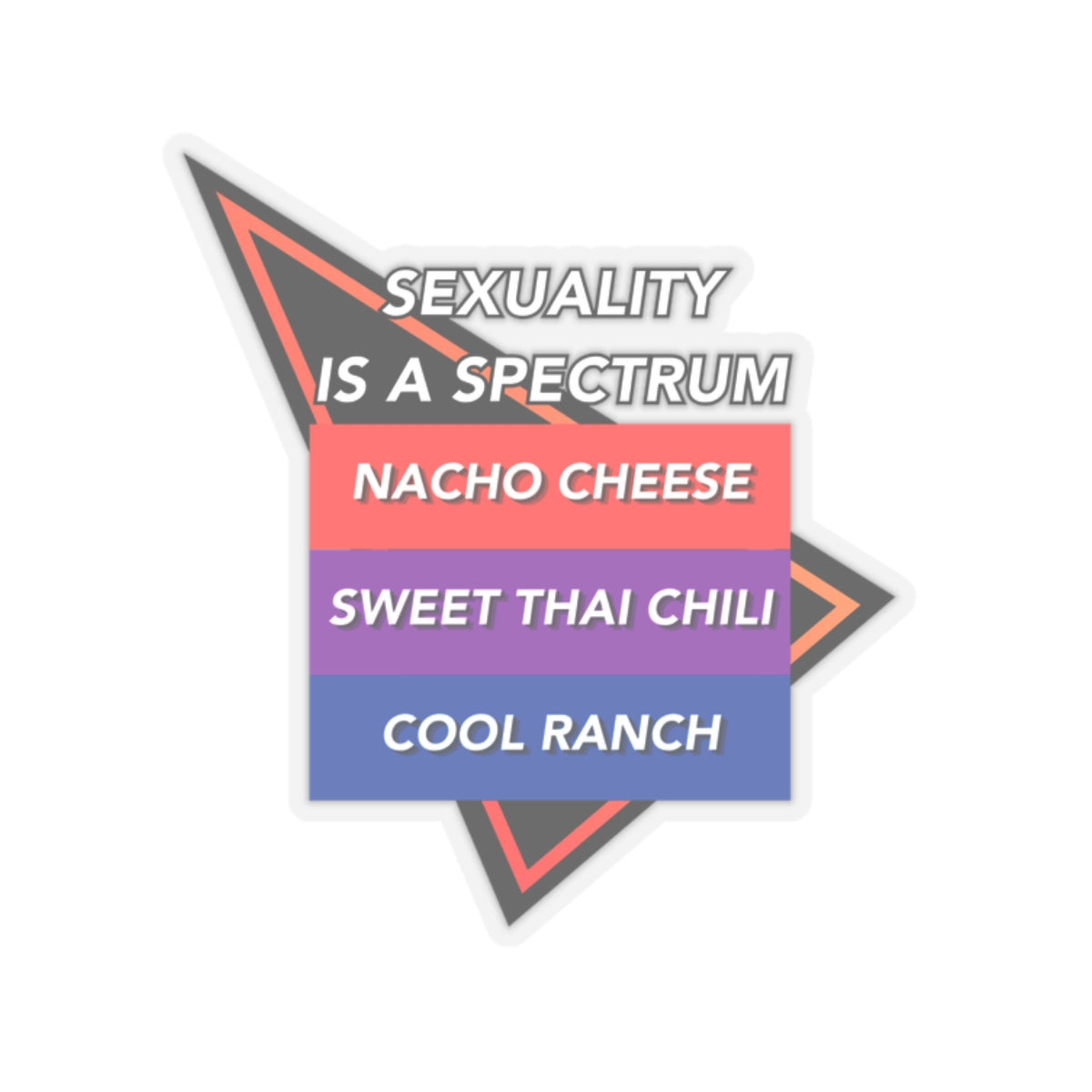 Bisexual Doritos Sticker