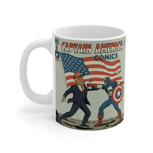 Mug 11oz - Captain America Parody Printify