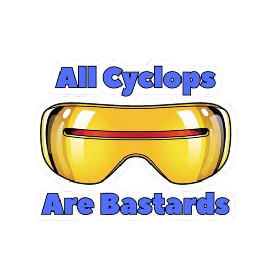 Cyclops Parody Sticker Printify