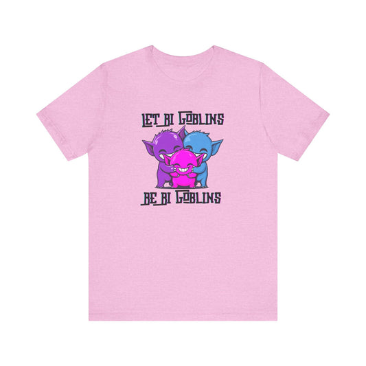 Goblin Trio Unisex Tee - Bisexual love Printify