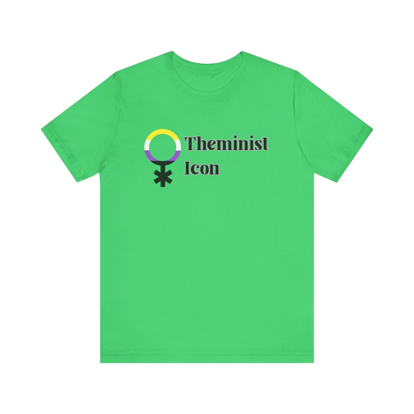 Theminist Icon Nonbinary Pride Tee Printify
