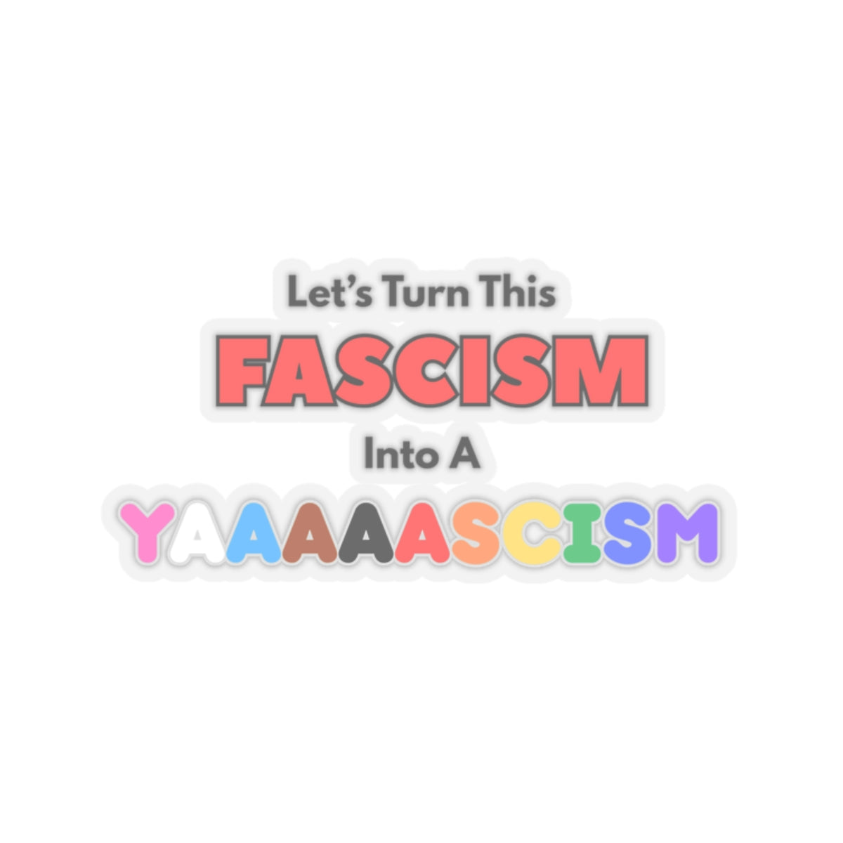 Yascism Sticker Printify