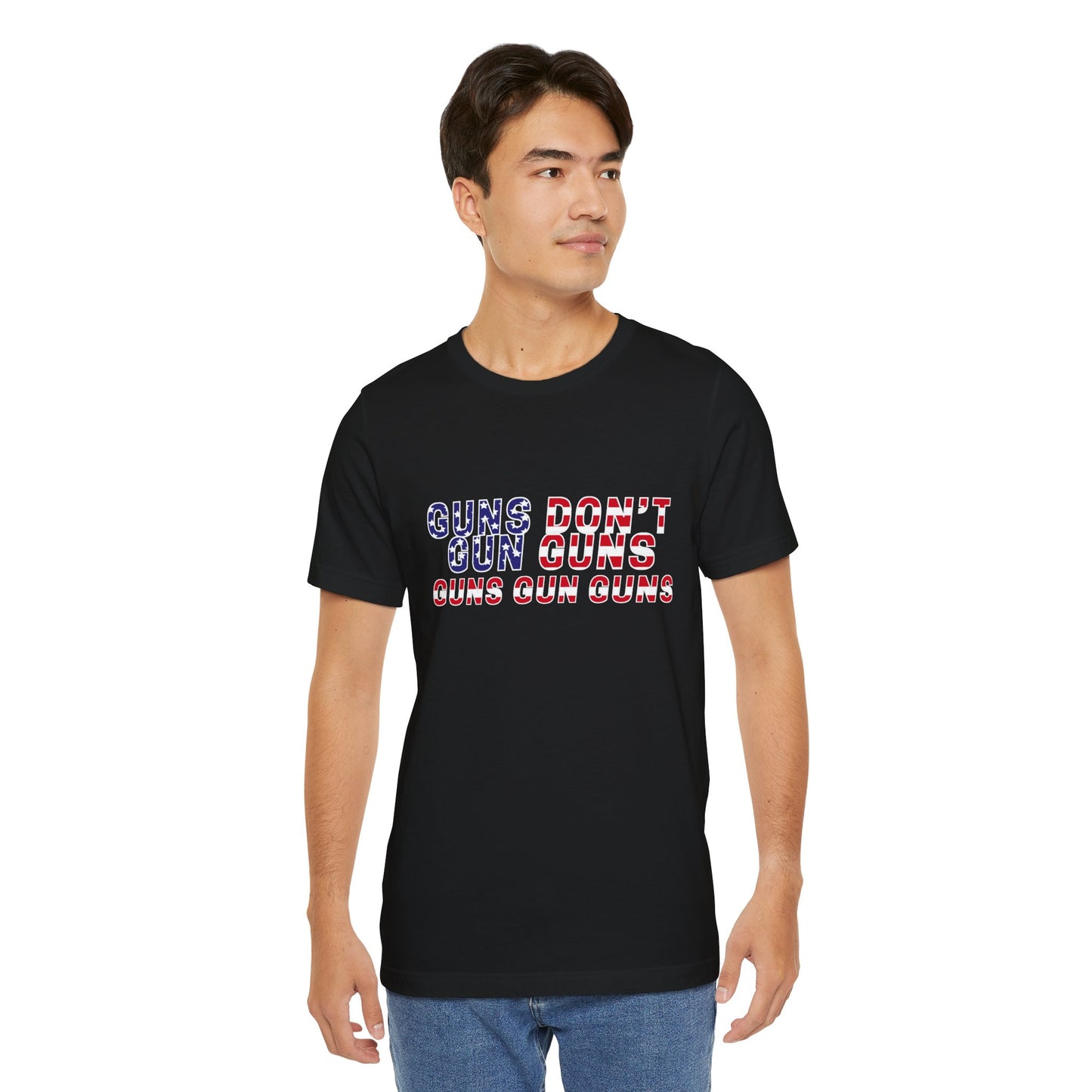 Guns Guns Guns Short Sleeve Tee