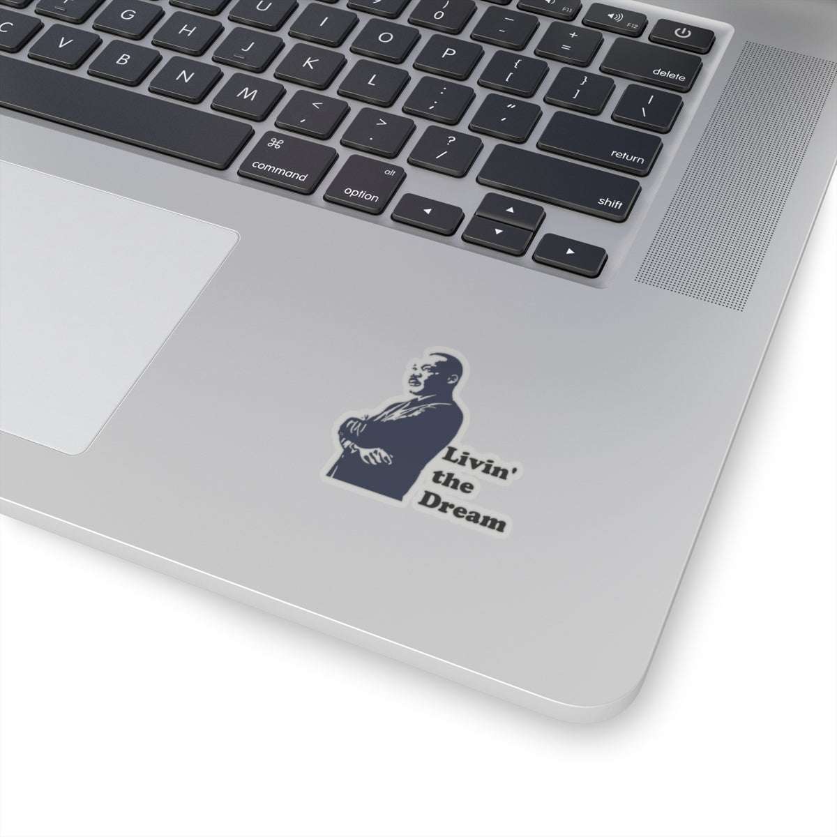 funny sticker dr. martin luther king jr. living the dream