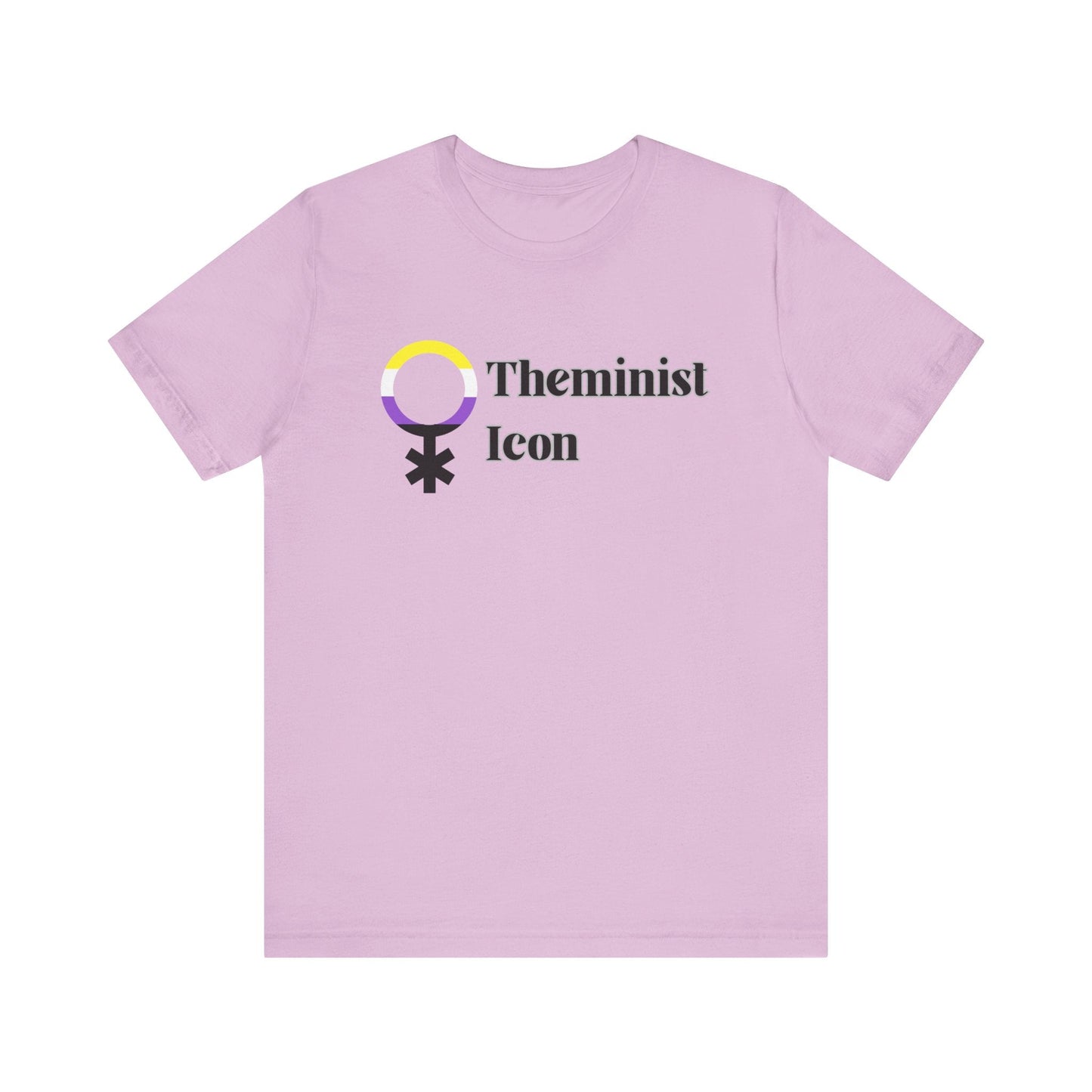 Theminist Icon Nonbinary Pride Tee Printify