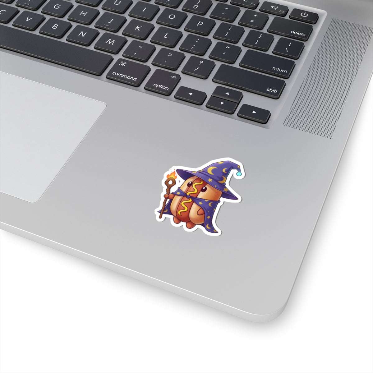 Hot Dog Wizard Sticker