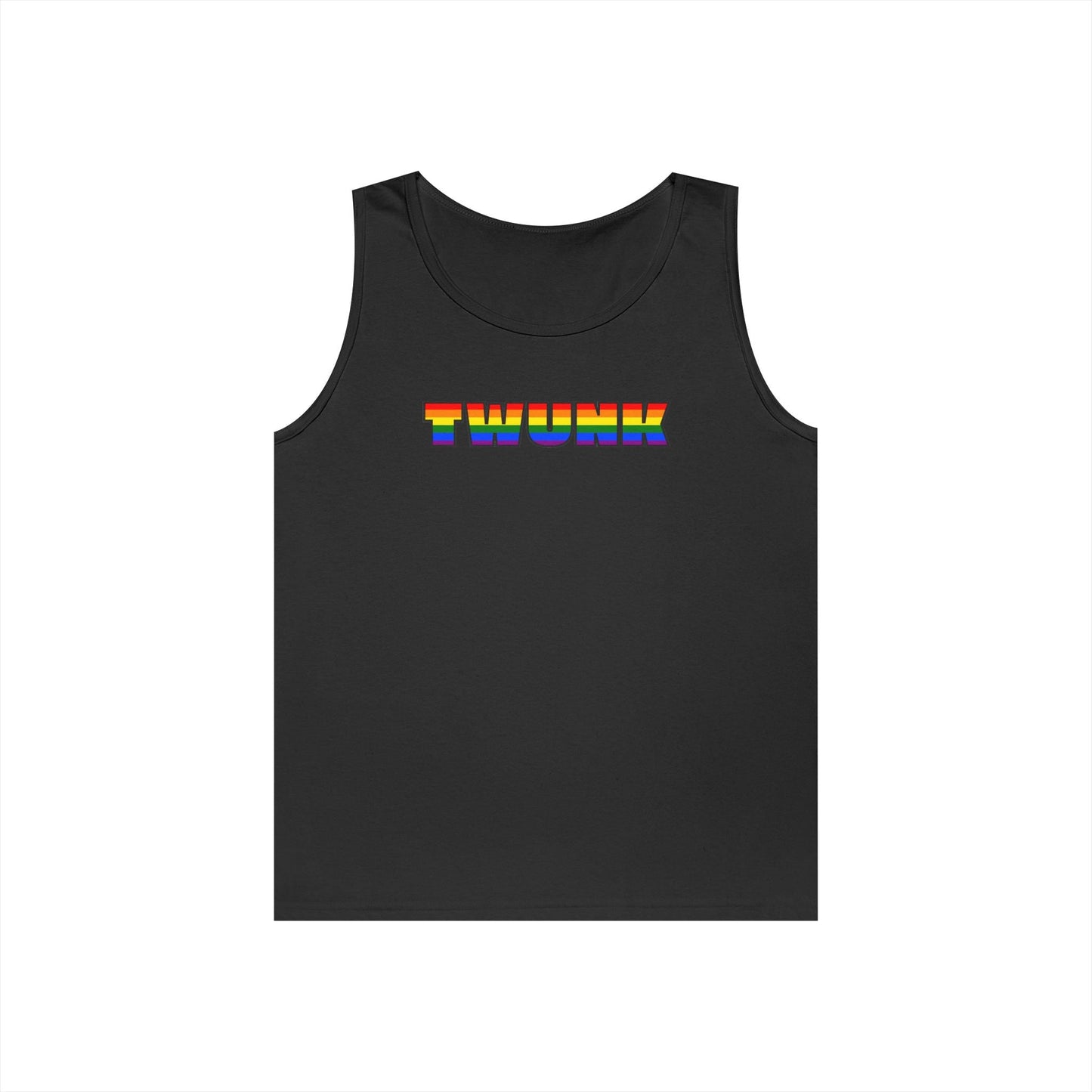 Pride Collection Unisex Tank Top - Twunk Graphic Tee for LGBTQ+ Pride, Summer Events, Casual Wear, Gift for Friends Printify