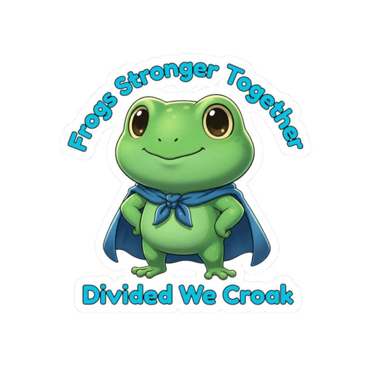 Portland Frog Sticker Printify