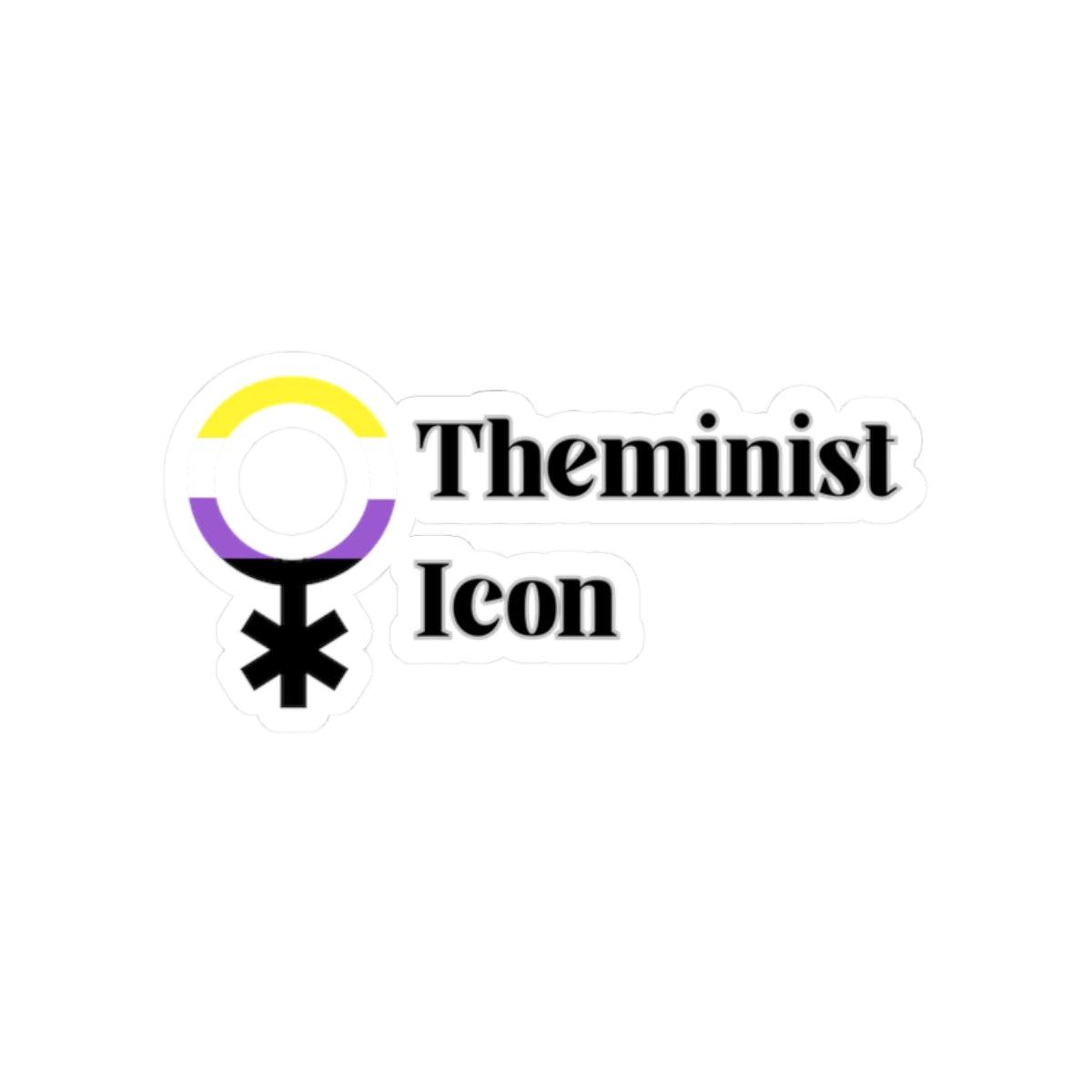 Theminist Icon Sticker Printify