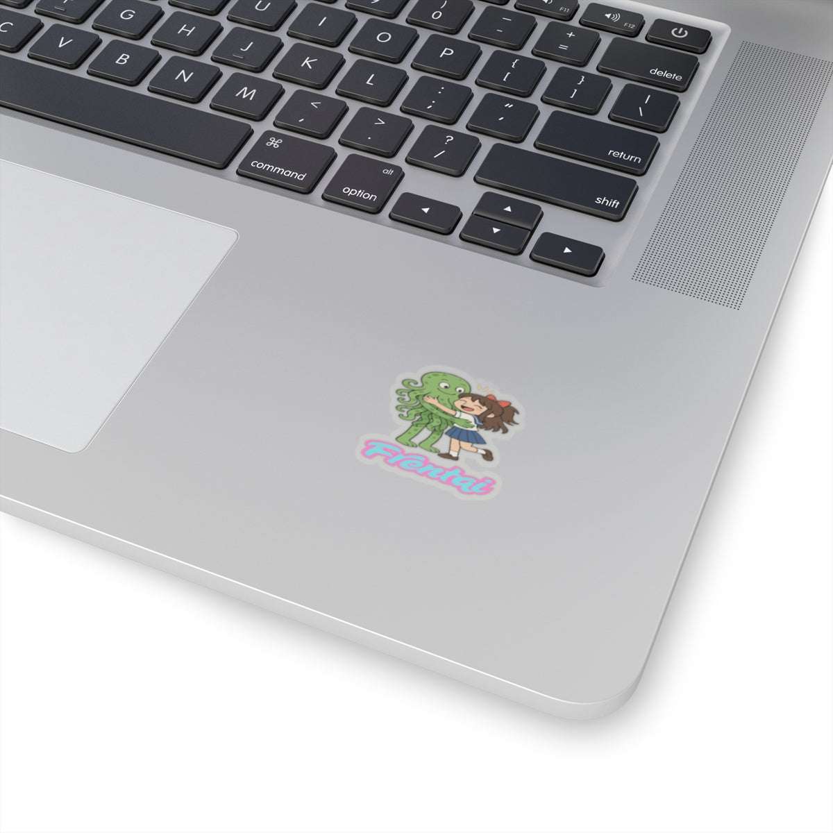 funny anime sticker hentai parody tentacle monster hugging anime girl
