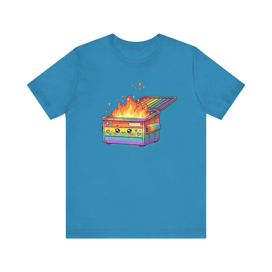 Rainbow Dumpster Fire Tee