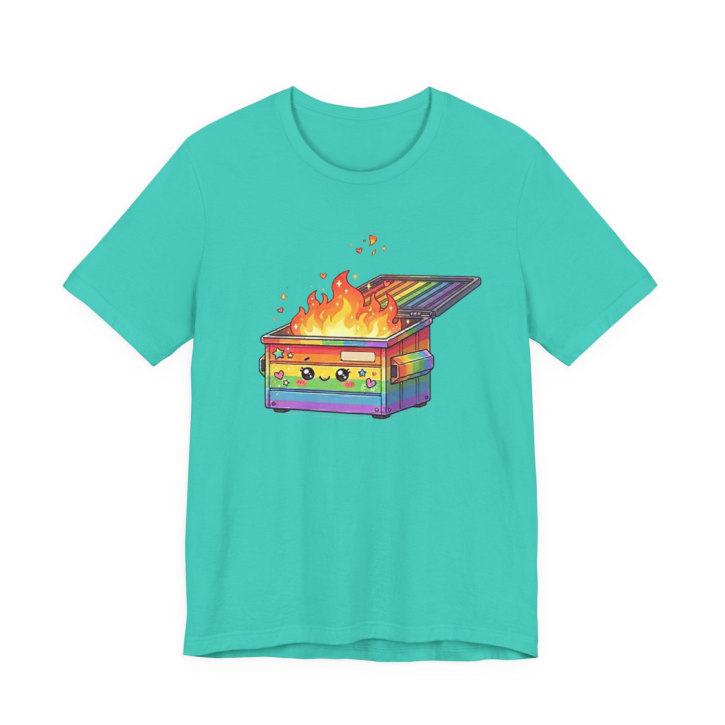 Rainbow Dumpster Fire Tee