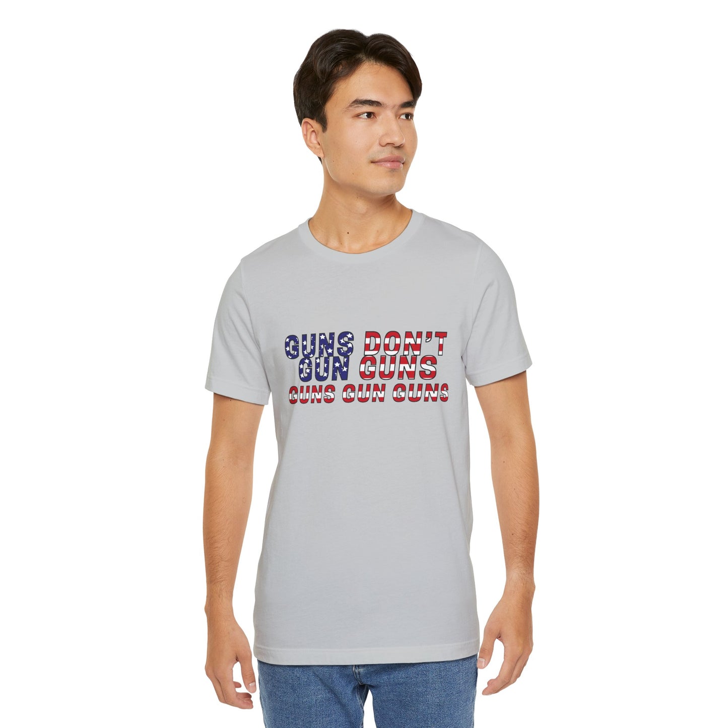 Guns Guns Guns Short Sleeve Tee