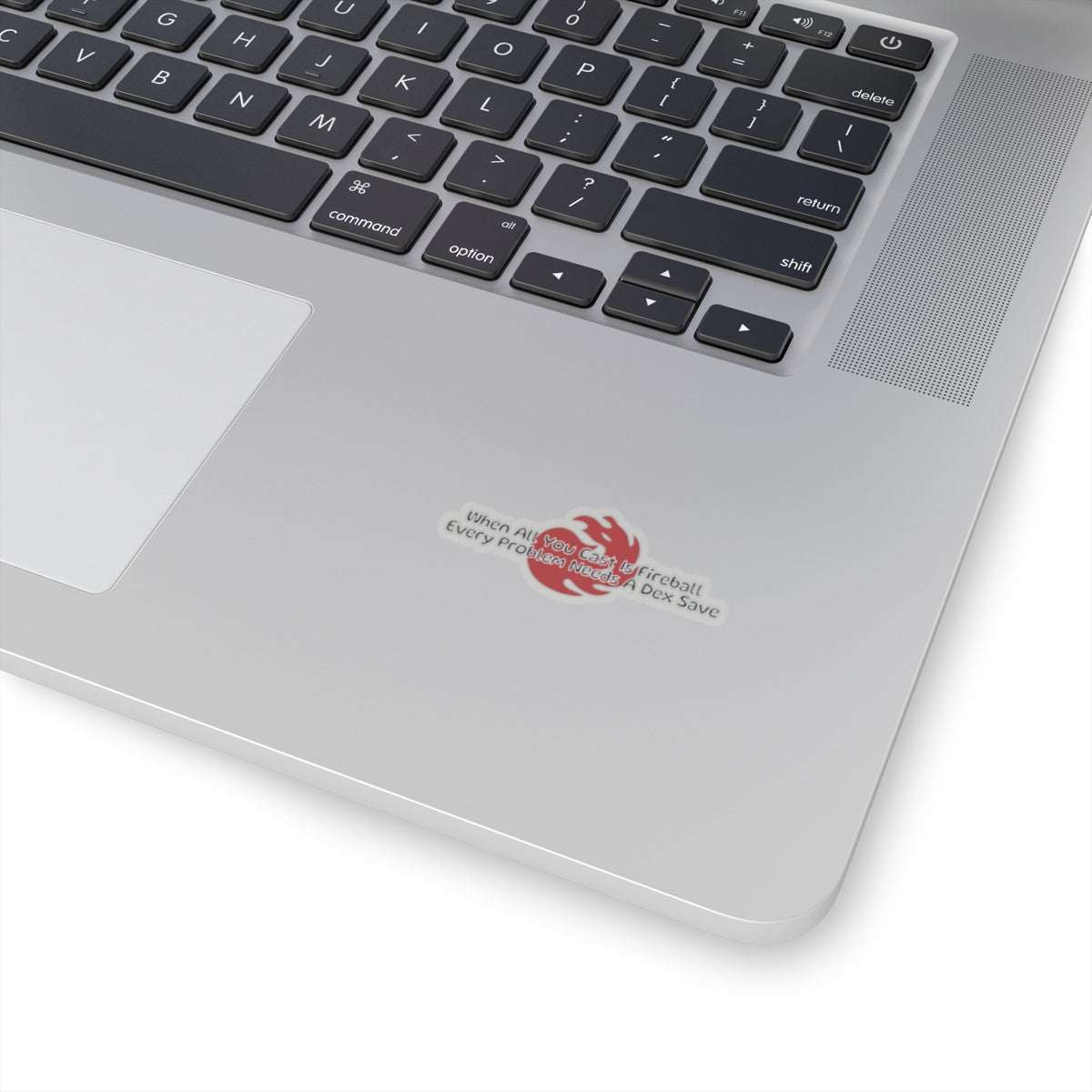 DnD Fireball Sticker