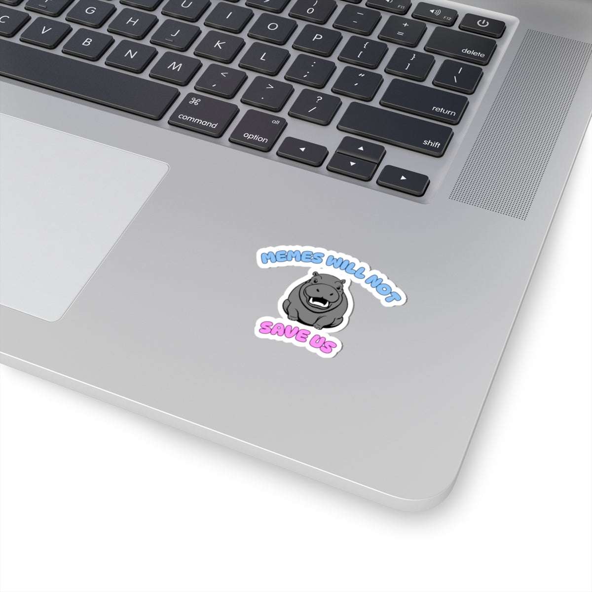 funny hippo sticker moo deng fiona resistance memes will not save us