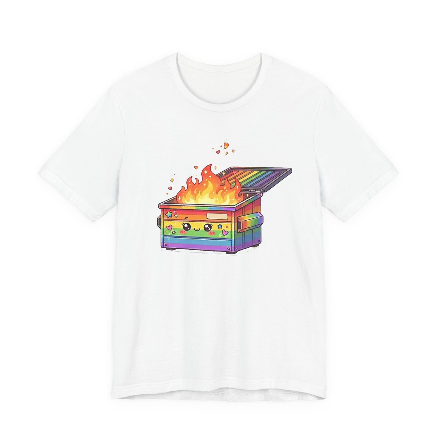 Rainbow Dumpster Fire Tee