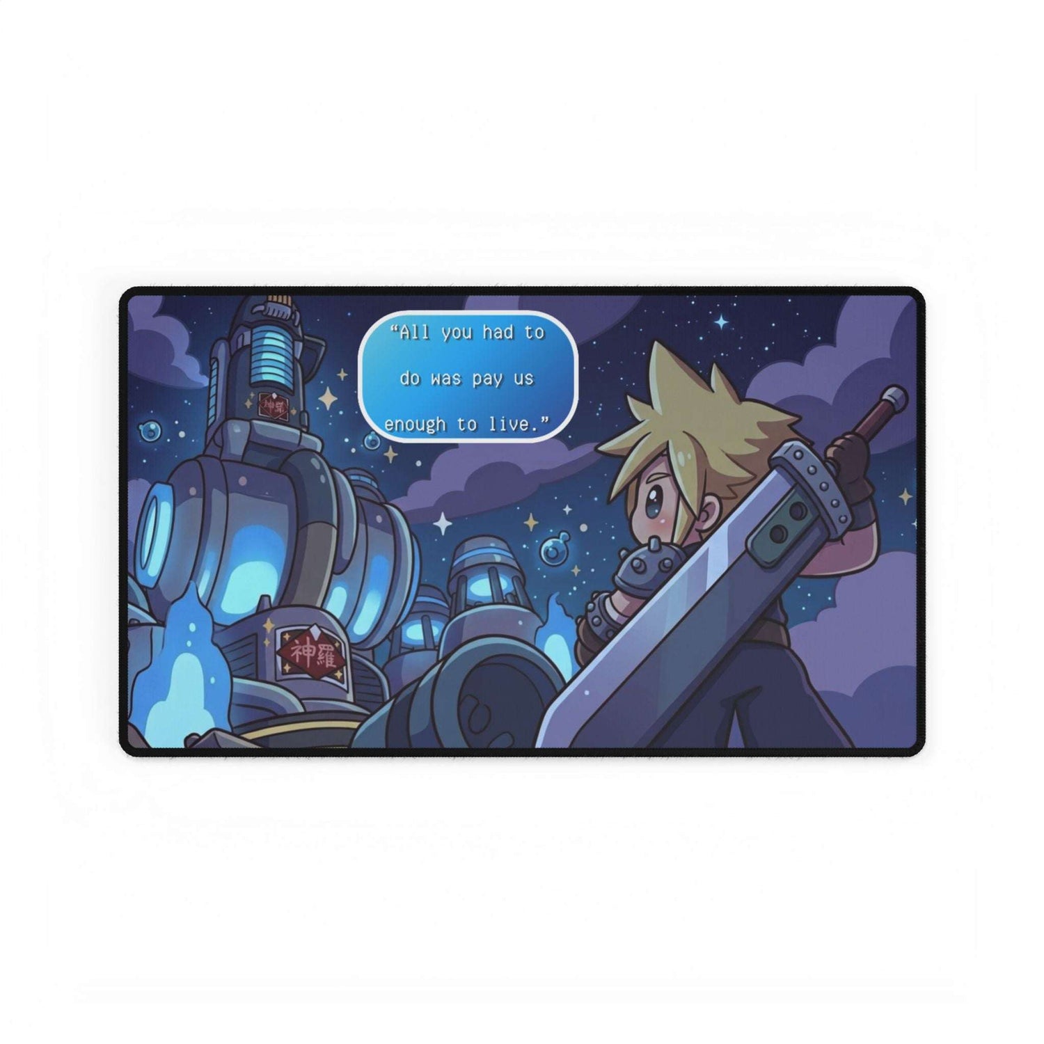 FF7 Play Mat -  Unionize Shinra