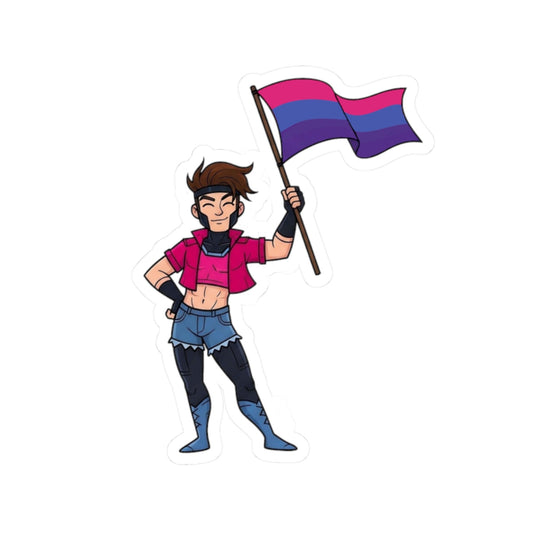 Bi Gambit Parody Sticker Printify