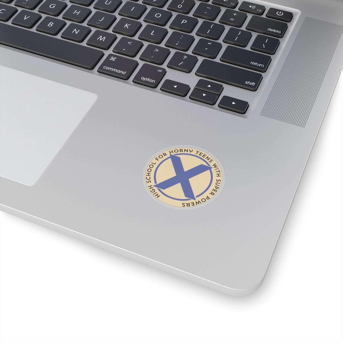 funny marvel superhero x-men parody sticker