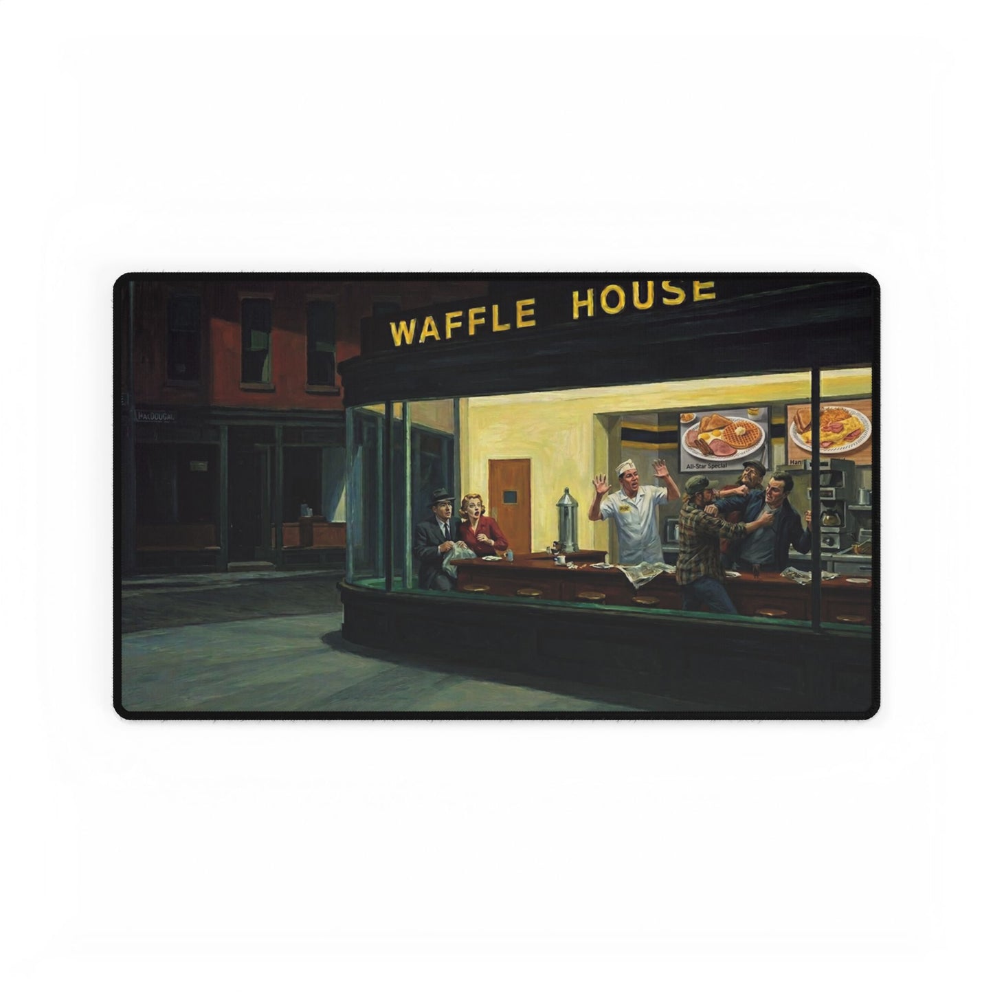 Waffle House Nighthawks Play Mat