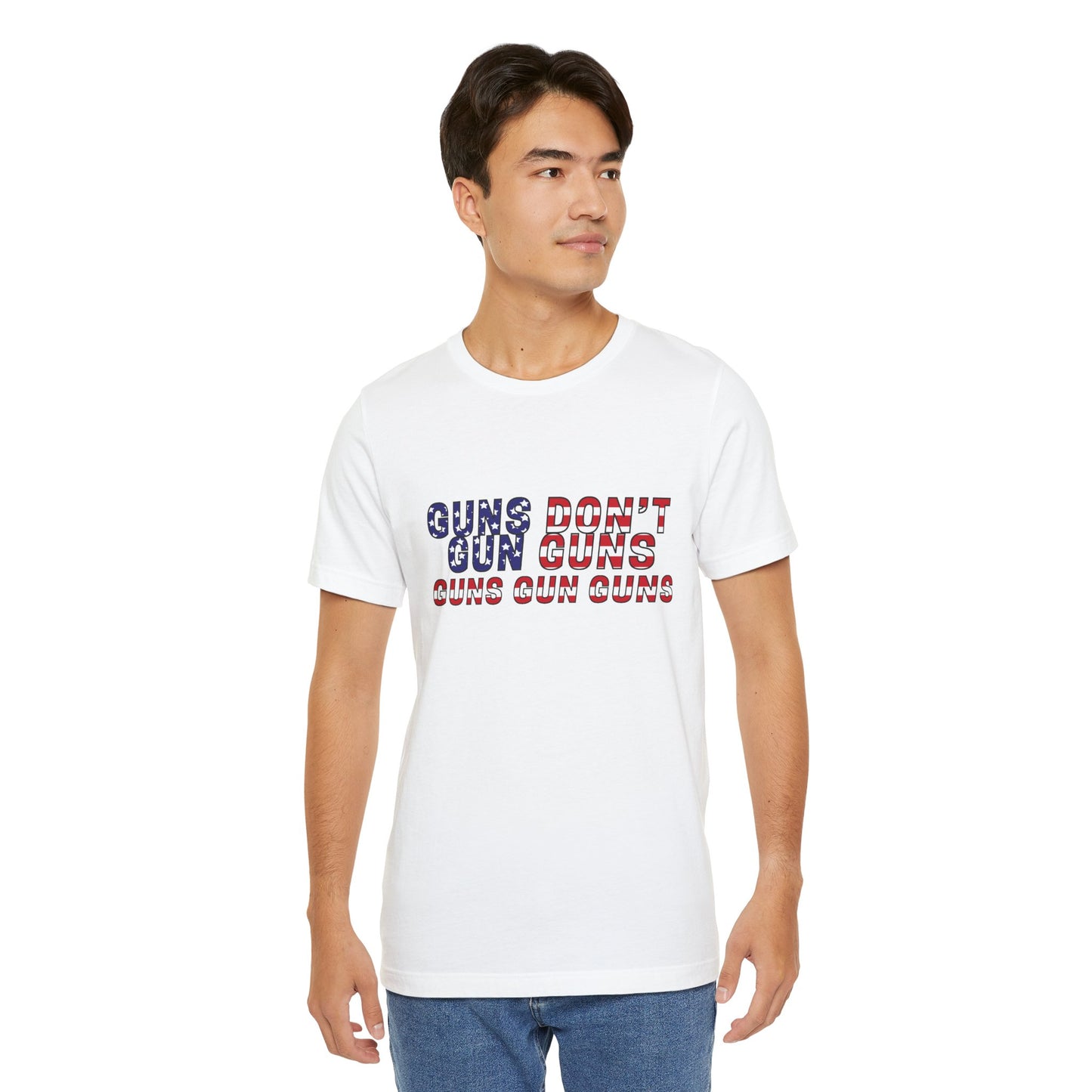 Guns Guns Guns Short Sleeve Tee