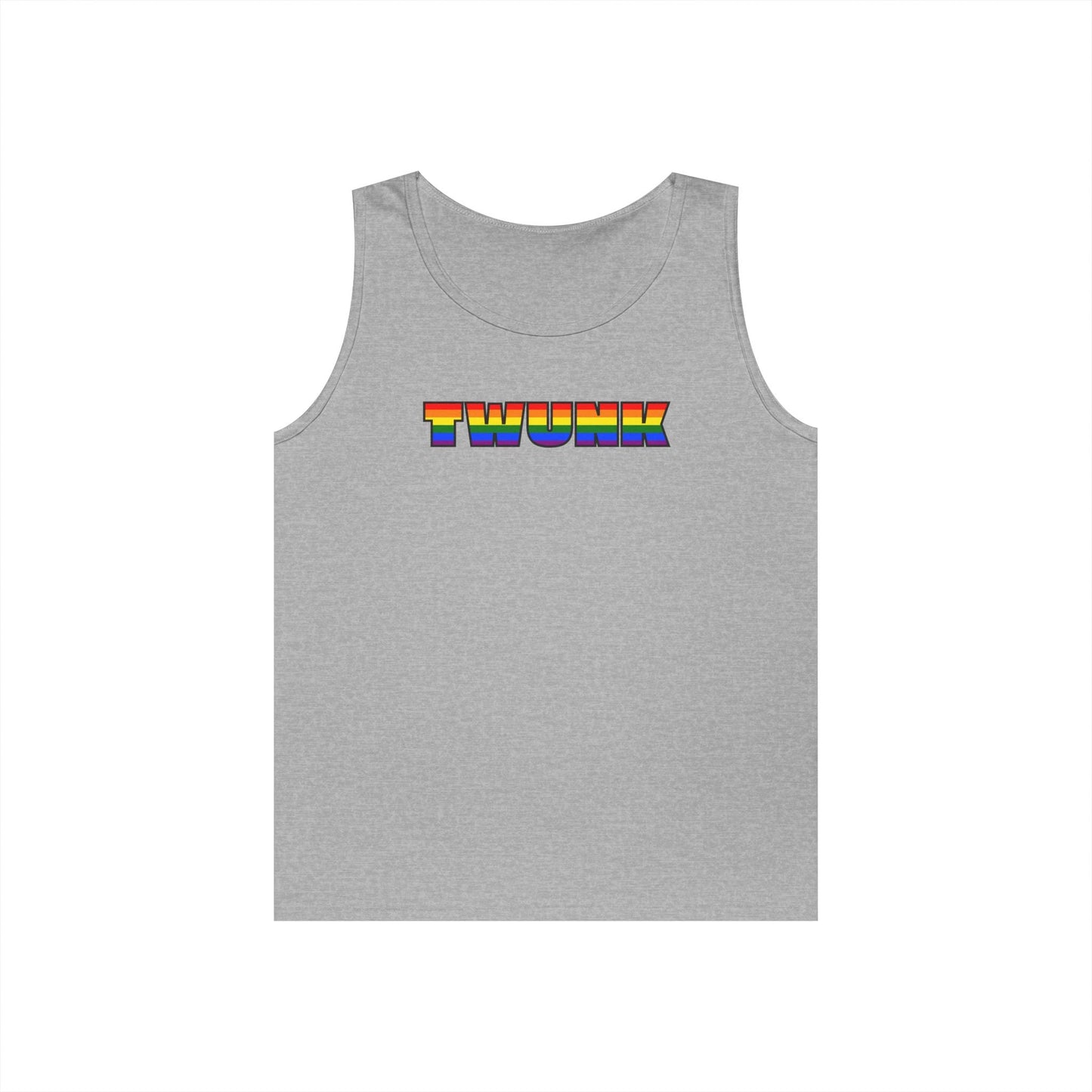 Pride Collection Unisex Tank Top - Twunk Graphic Tee for LGBTQ+ Pride, Summer Events, Casual Wear, Gift for Friends Printify