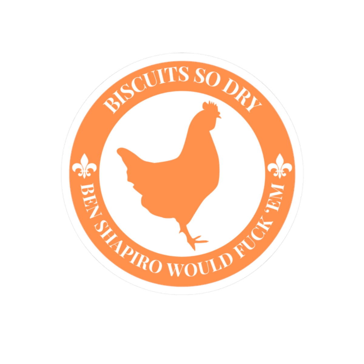 Ben Shapiro Popeye's Parody Sticker Printify