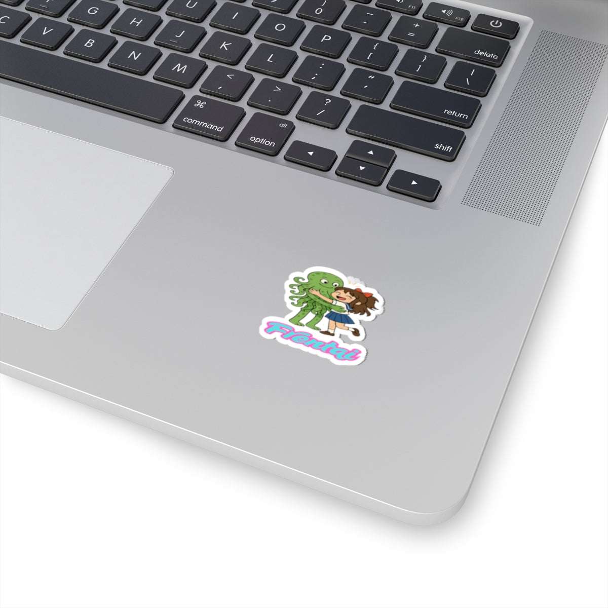 funny anime sticker hentai parody tentacle monster hugging anime girl