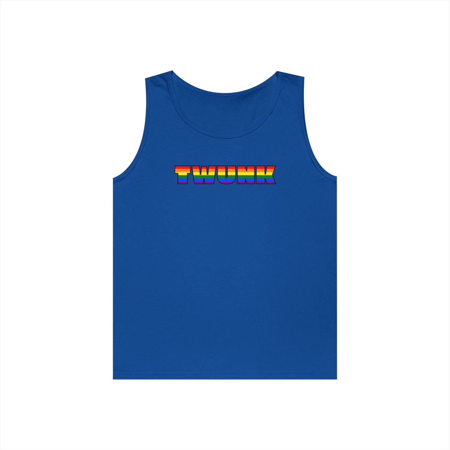 Pride Collection Unisex Tank Top - Twunk Graphic Tee for LGBTQ+ Pride, Summer Events, Casual Wear, Gift for Friends Printify