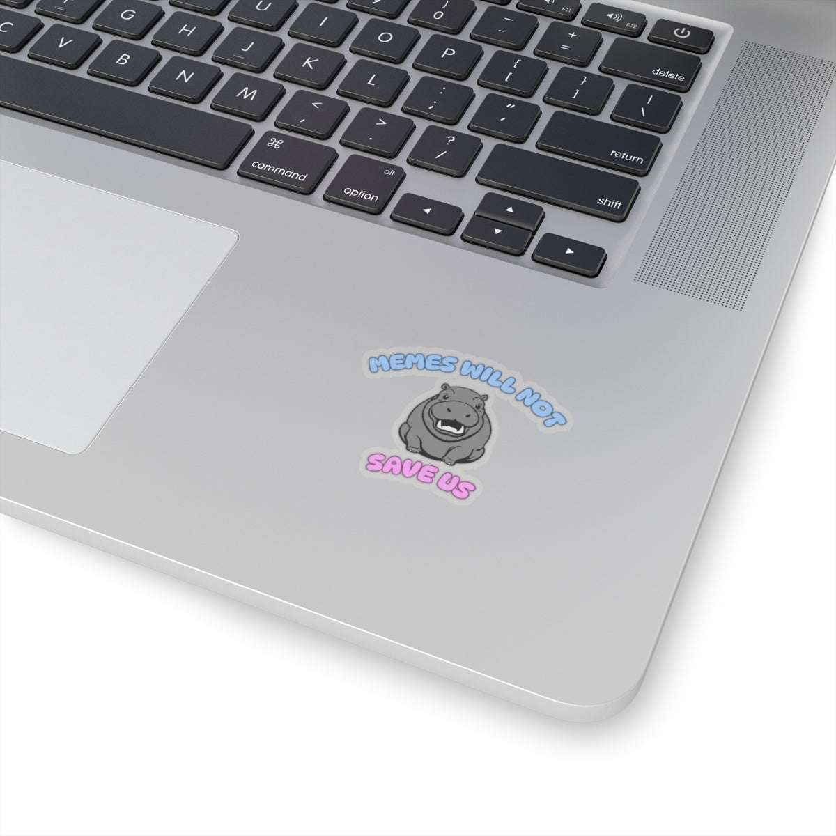 funny hippo sticker moo deng fiona resistance memes will not save us