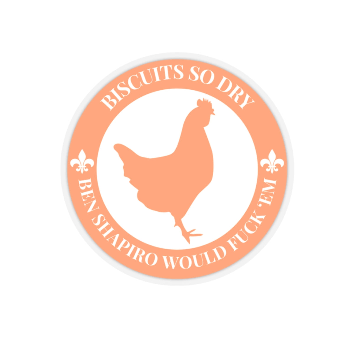 Ben Shapiro Popeye's Parody Sticker Printify