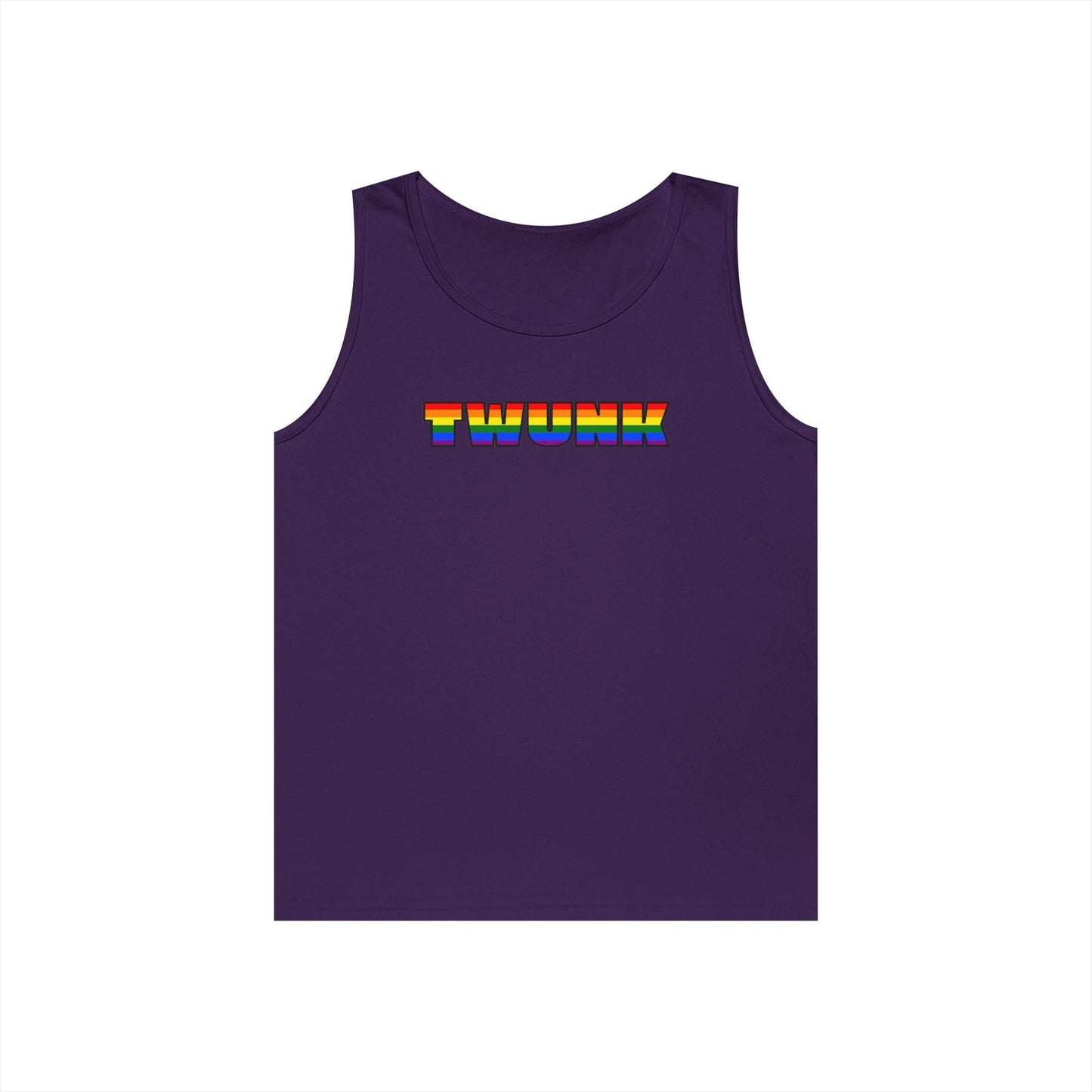 Pride Collection Unisex Tank Top - Twunk Graphic Tee for LGBTQ+ Pride, Summer Events, Casual Wear, Gift for Friends Printify