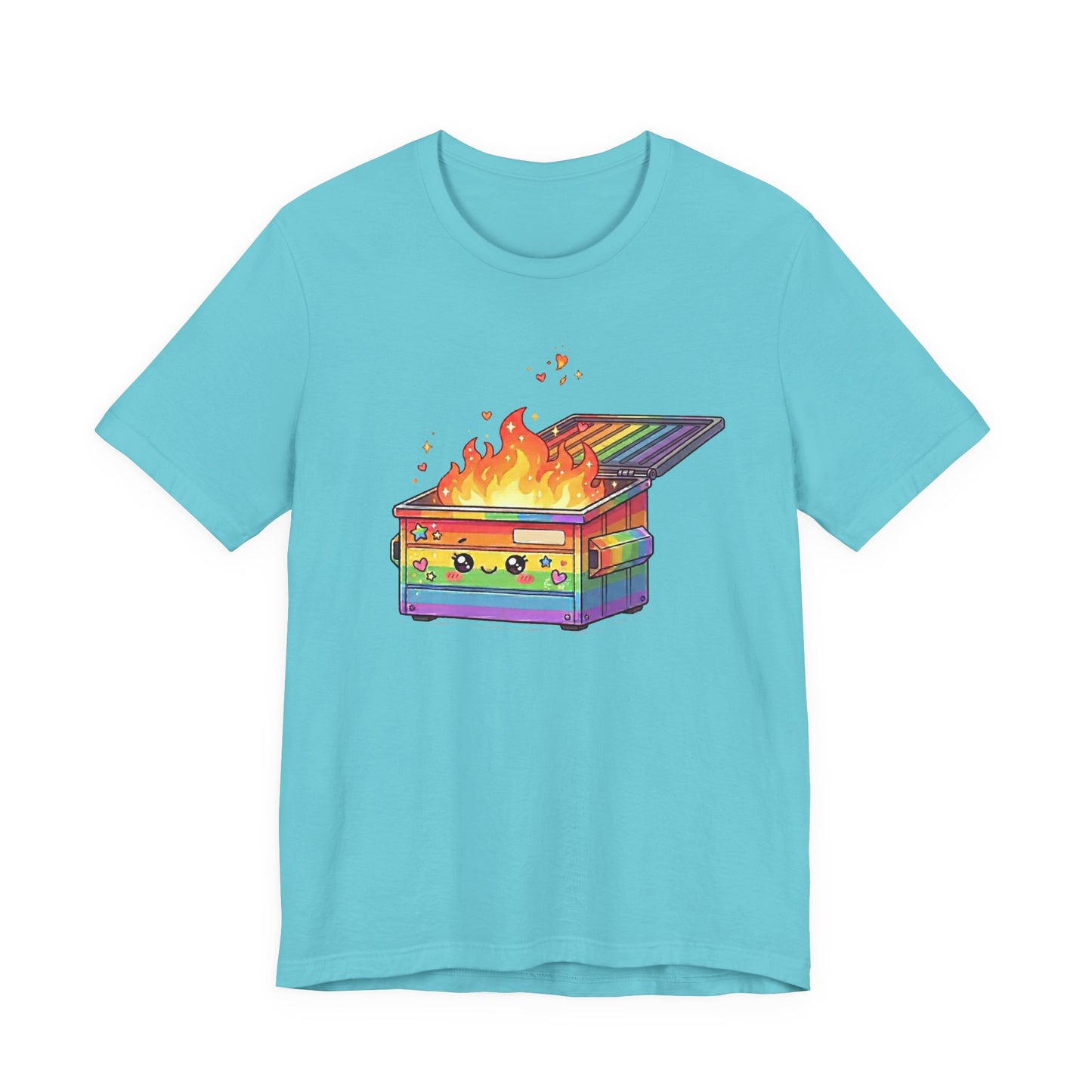 Rainbow Dumpster Fire Tee