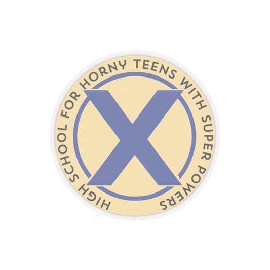 funny marvel superhero x-men parody sticker