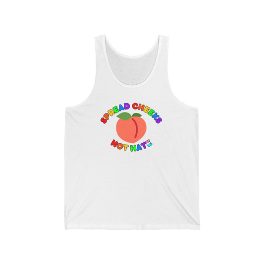 white funny lgbtq tank top 