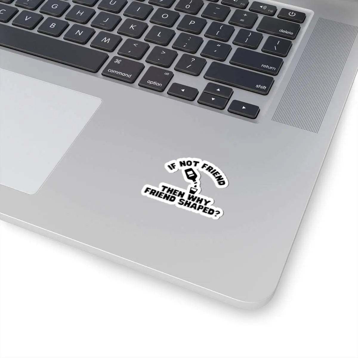 Alcohol sticker - bourbon friend on laptop